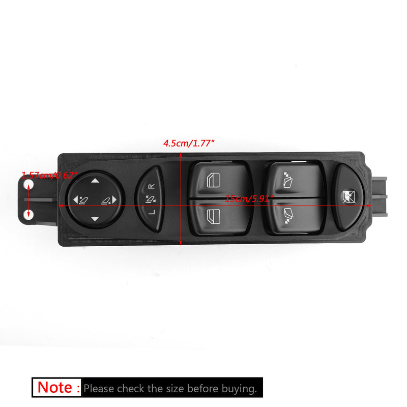 Power Window Switch Driver Side A6395451313 For Mercedes Benz Viano Vito W639 Generic