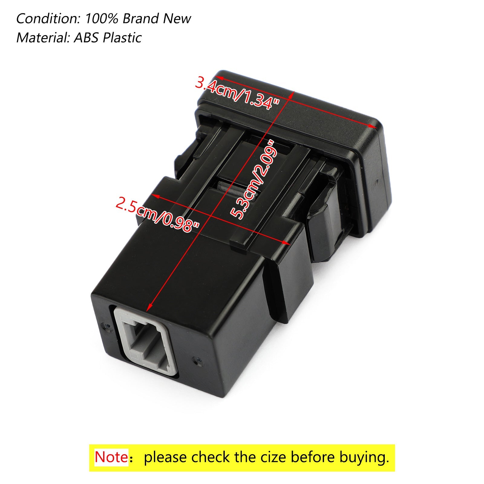 NIEUWE AUX Extra Stereo Adapter 86190-53010 86190-06010 Voor Toyota Lexus Generieke