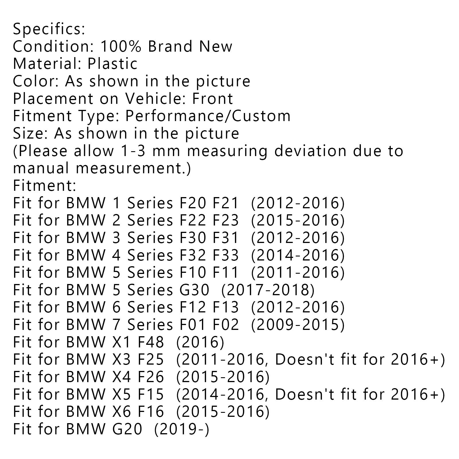 Motorstart-stopschakelaarknopafdekking met UIT voor BMW F-chassis F30 F10 Crystal Generic