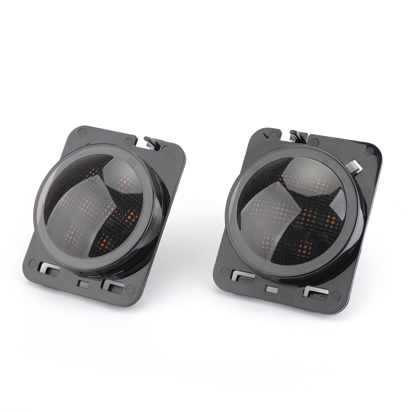 2x marqueur latéral de stationnement de garde-boue avant, clignotant LED pour Wrangler JK 2007 – 15 générique