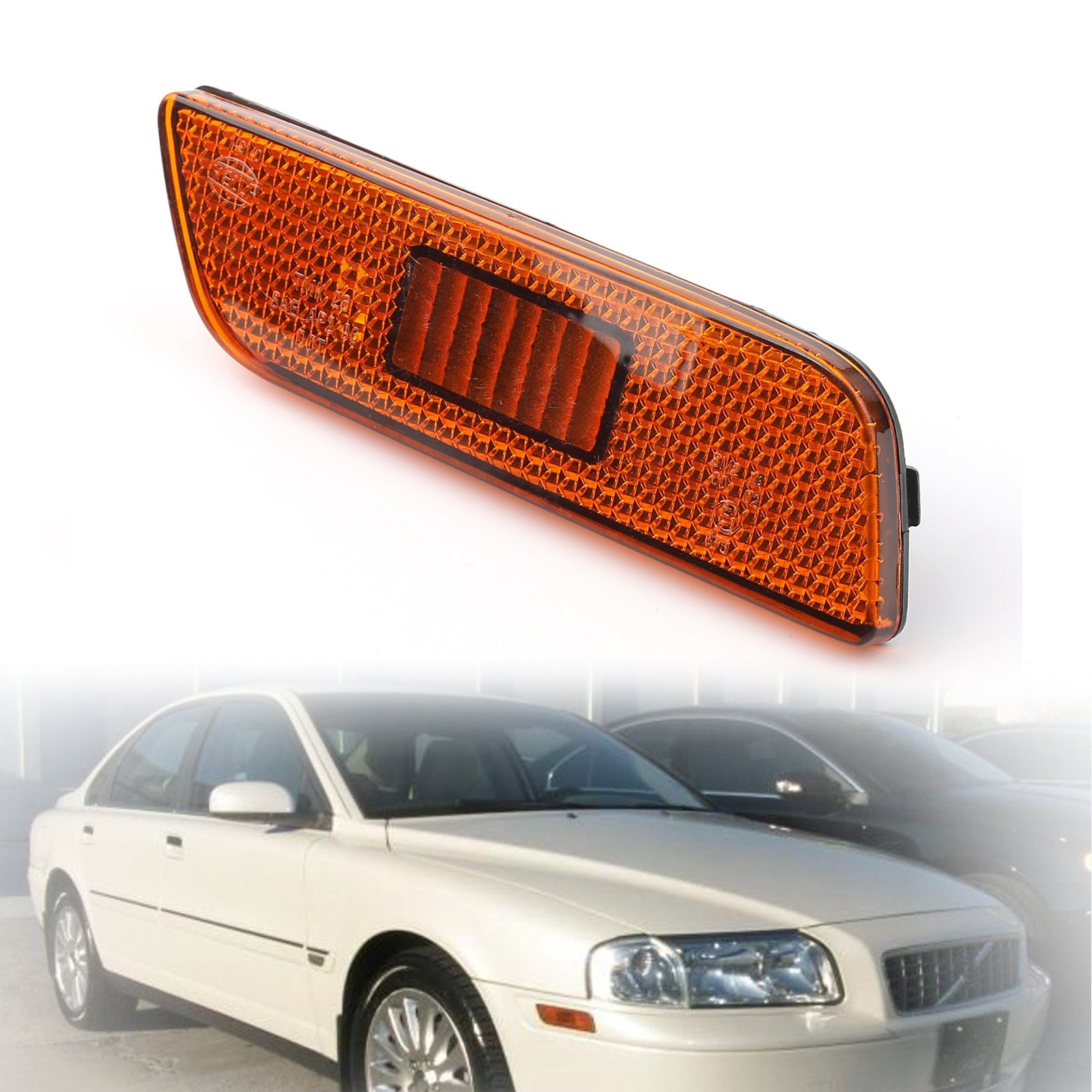 Volvo S80 1998-2006 Front Bumper Left/Right Side Turn Signal Lamp Light