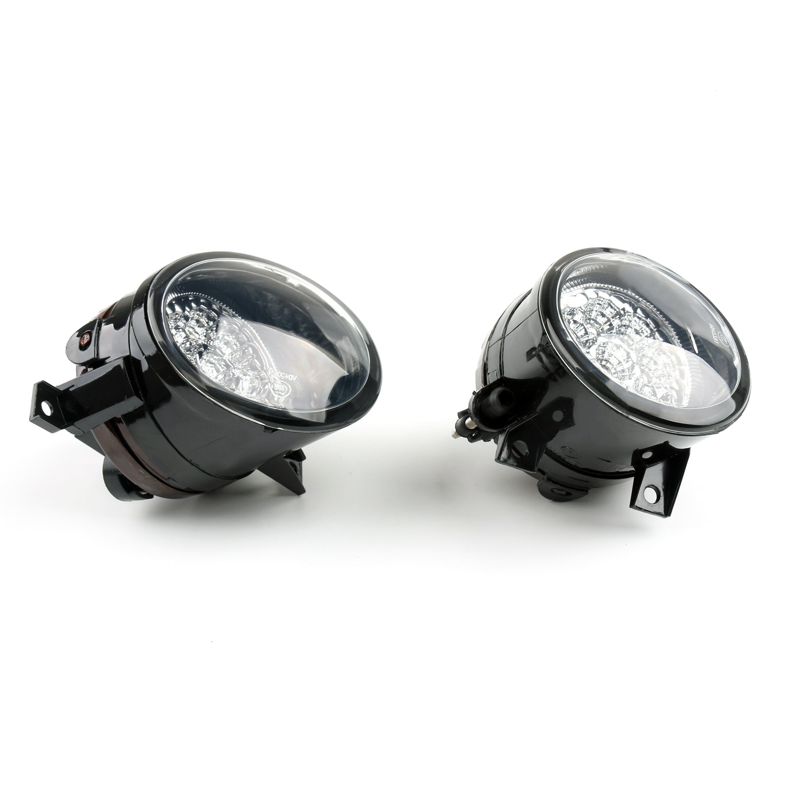 Paar LED-aangedreven mistlampen voor, helder wit voor VW Jetta MK5 05-09 Generiek