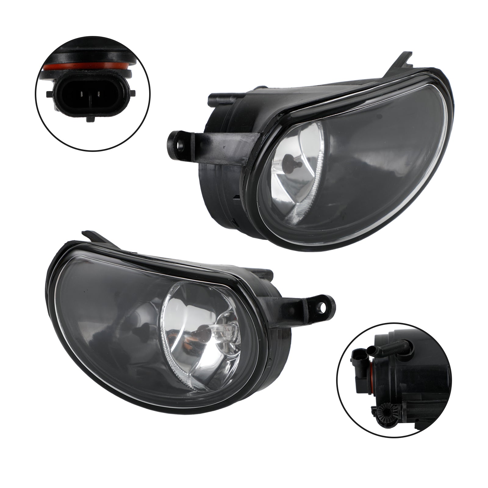 Front Right & Left Bumper Halogen Fog Light Fog Lamp For AUDI Q7 2010-2015 Generic