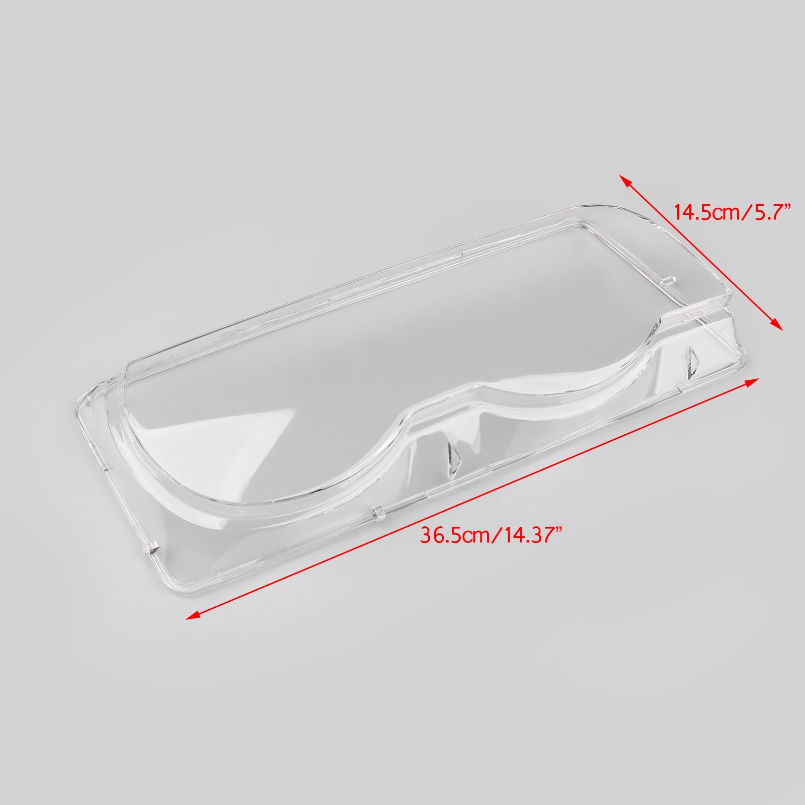 BMW E38 1999-2001 L/R 1PC Car Clear Frontlykt Frontlykt Linsedeksel Shell