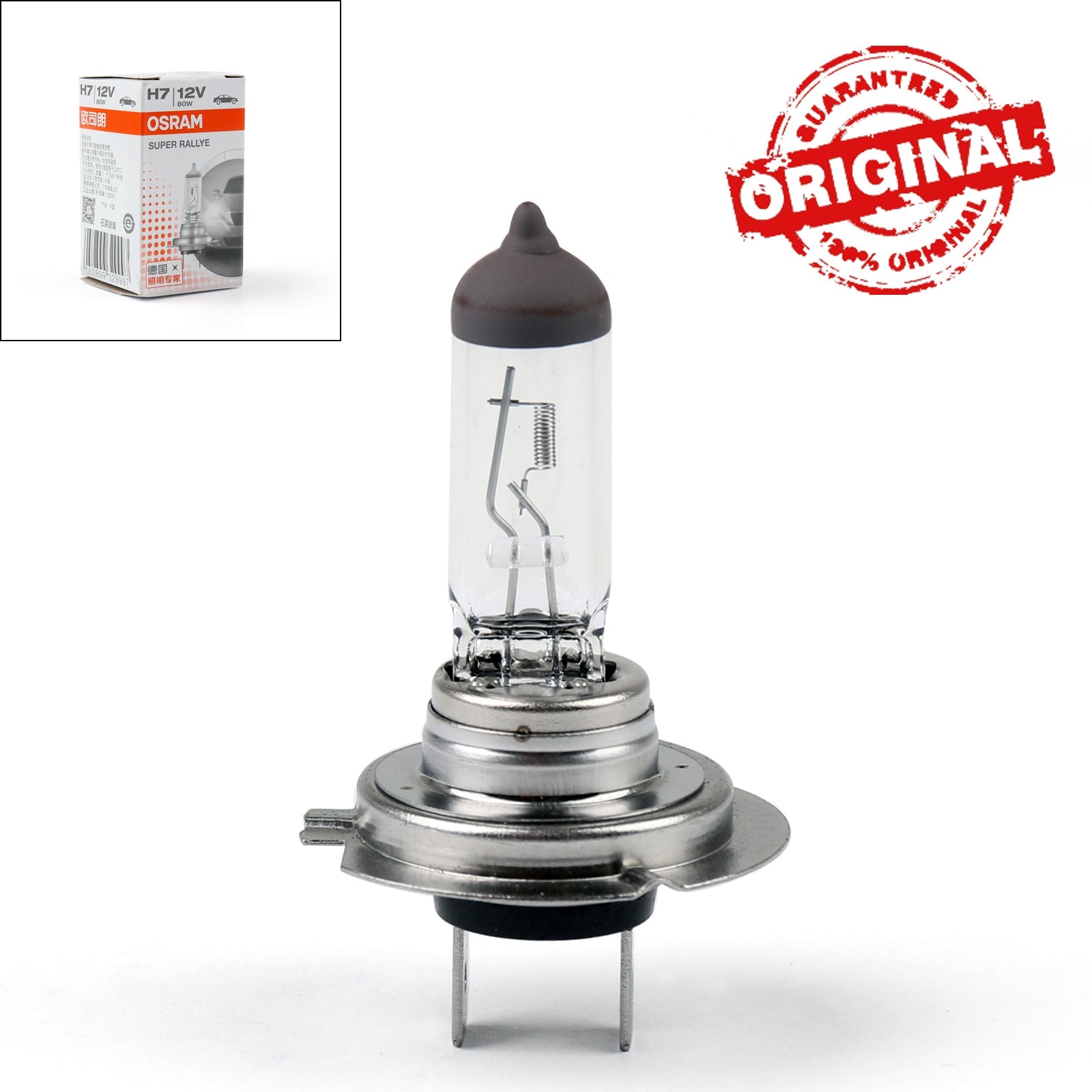 OSRAM Super Rallye Off Road Bulb Halogen Lamp H7 80W 62261 For Universal Vehicle