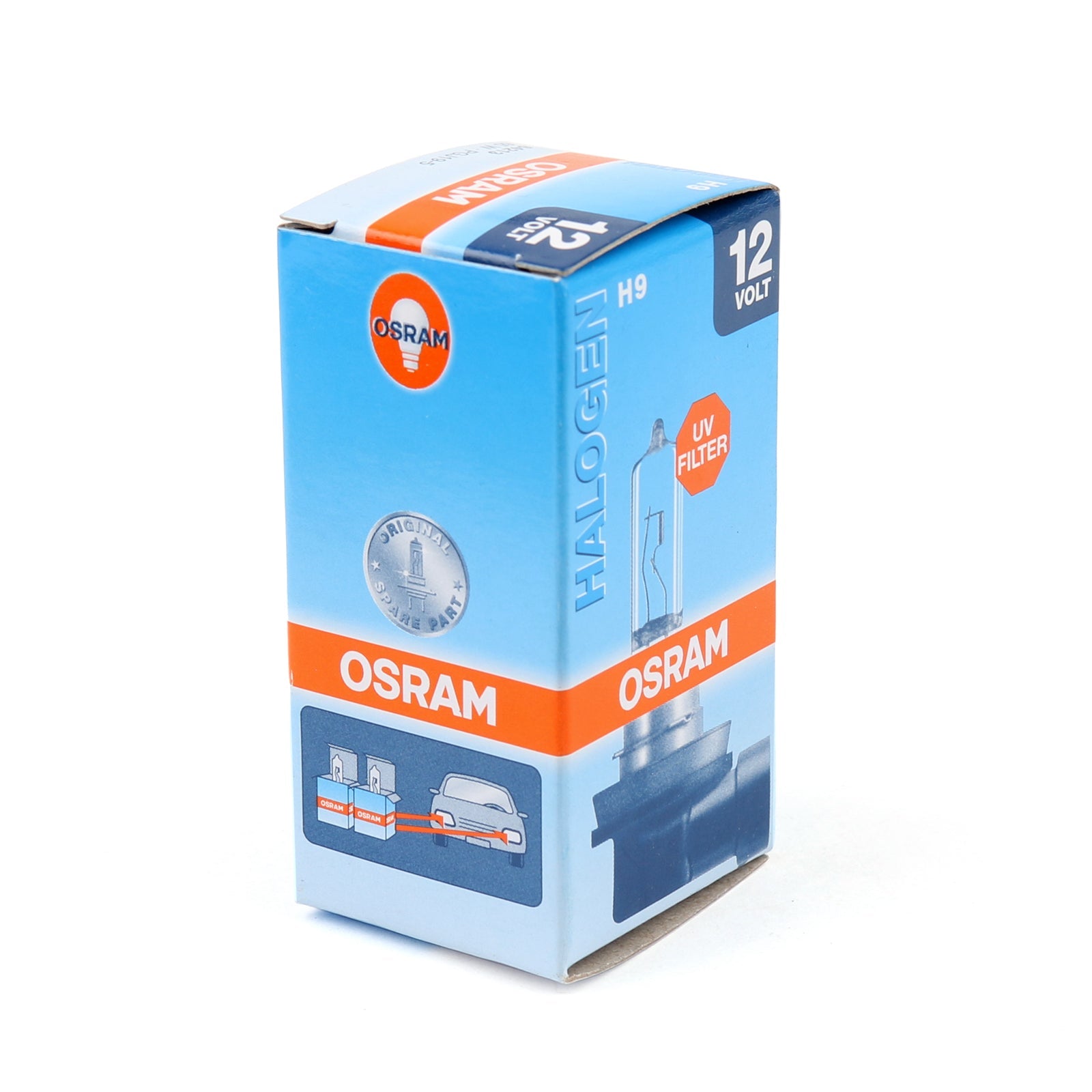 1 X ampoule de phare halogène OSRAM 65W 12V H9 PGJ19-5 64213 fabriquée en Allemagne générique