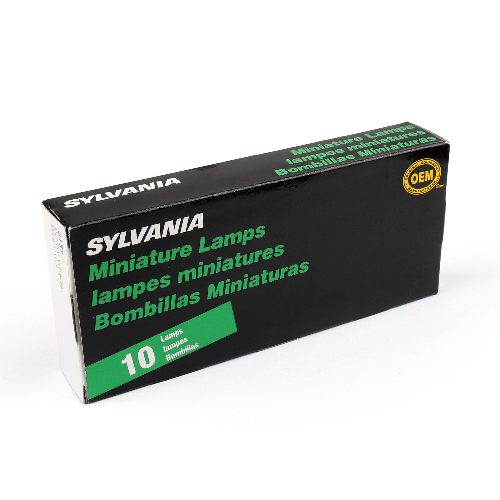 10 pièces Sylvania OSRAM 2473MFX6 12 V 1.1 W BX8.4d lampes miniatures ampoules uniques génériques