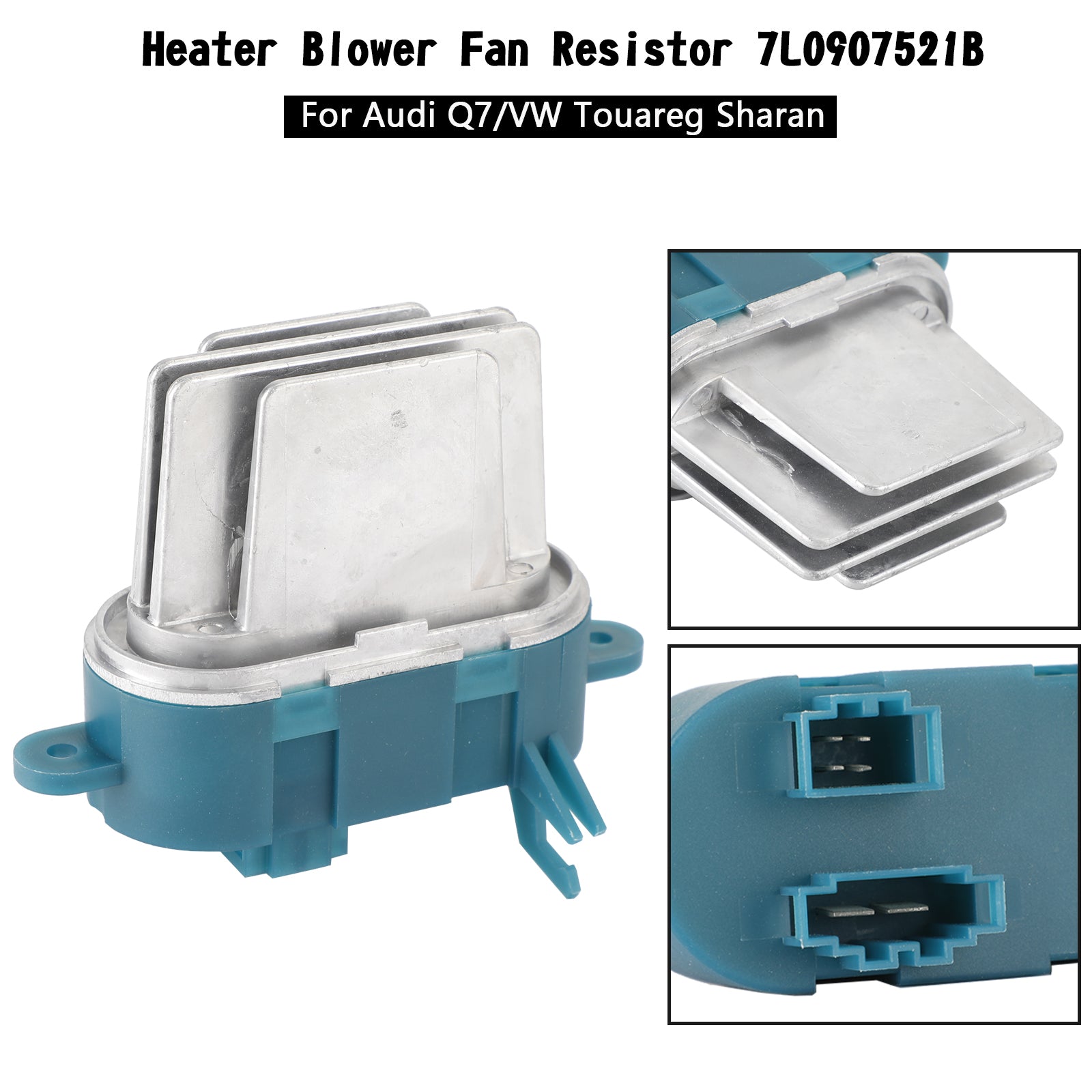 Heater Blower Fan Resistor 7L0907521B For Audi Q7/VW Touareg Sharan Generic