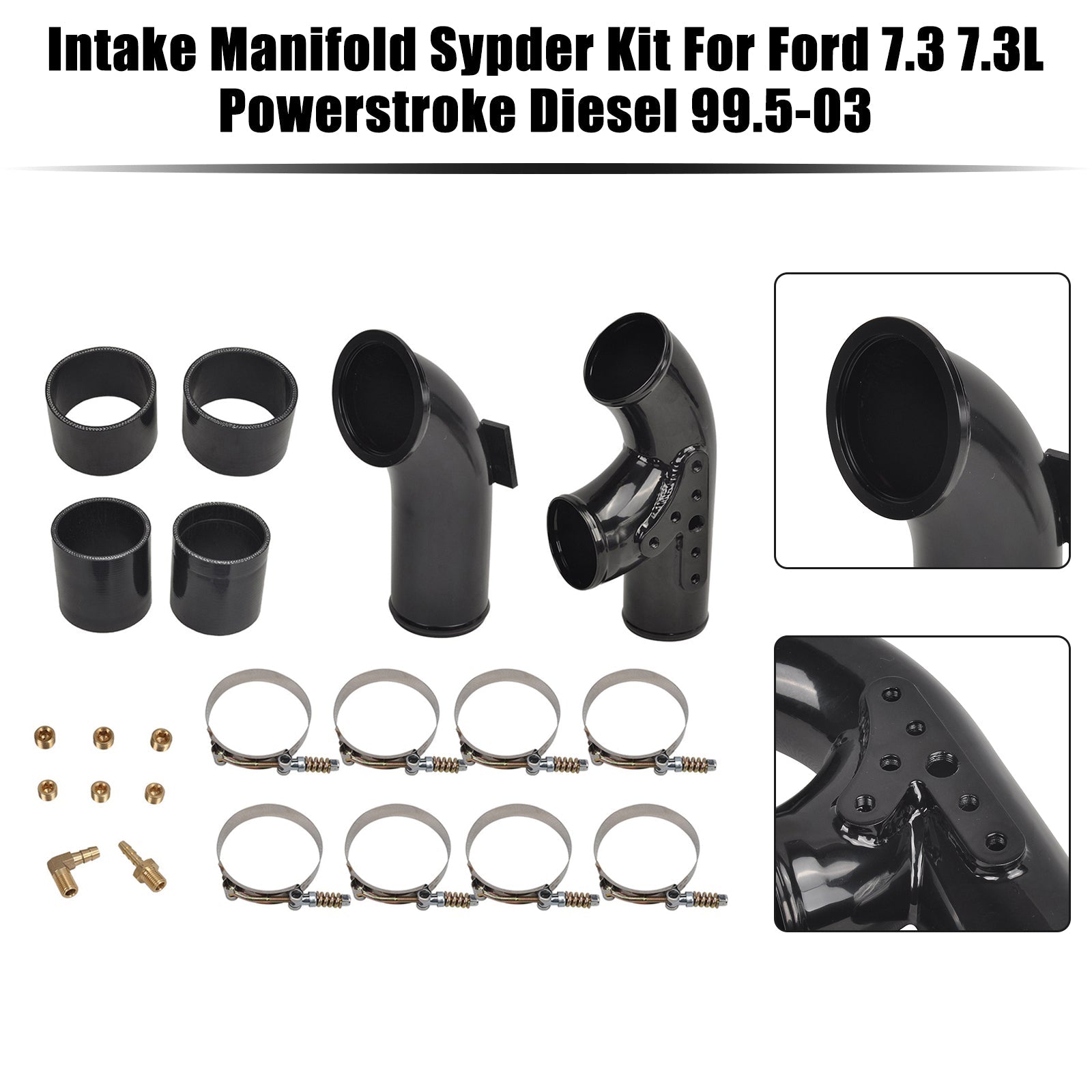 Inlaatspruitstuk Sypder Kit voor Ford 7.3 7.3L Powerstroke Diesel 1999.5-2003