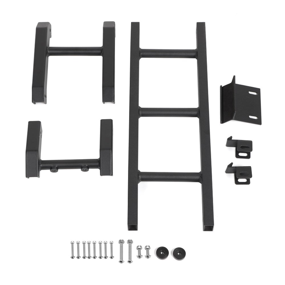 2019+ Suzuki Jimny New Aluminum Car Rear Tail Door Ladder Climbing BLK Generic