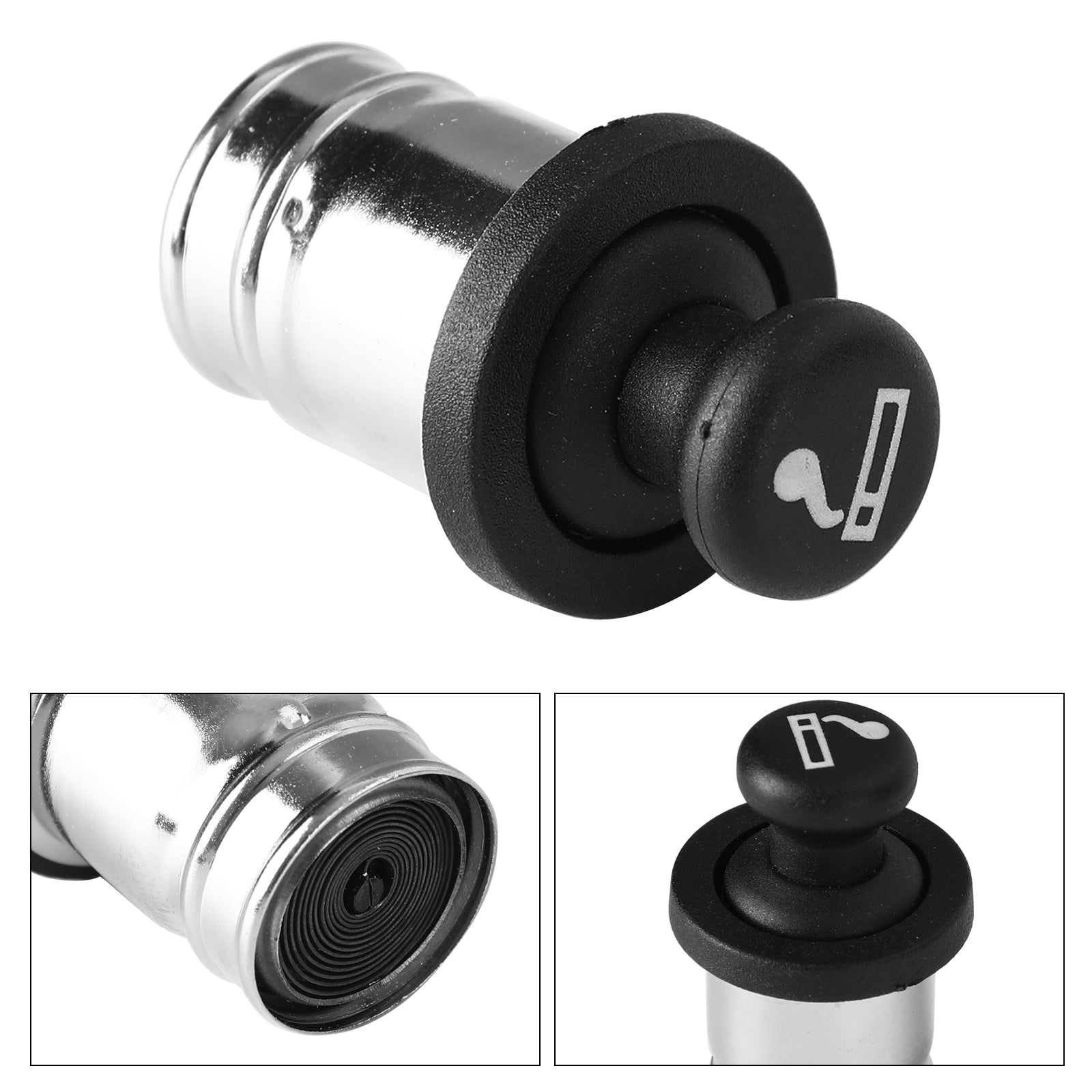 Cigarette Lighter Socket Plug For Ford Edge Fiesta C-max Kuga Mustang Ranger Generic