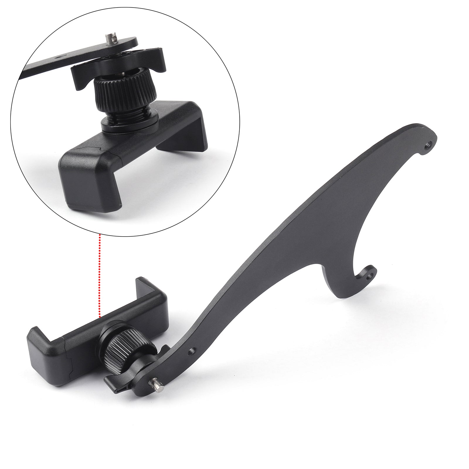 Mini Cooper F54 F55 F56 360°Rotation Car Phone Mount Cradle Holder Stand