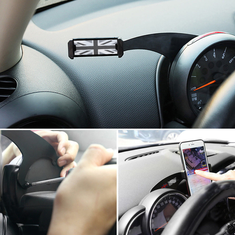360 rotatie autotelefoonhouder houder standaard voor Mini Cooper Countryman F60 Generiek
