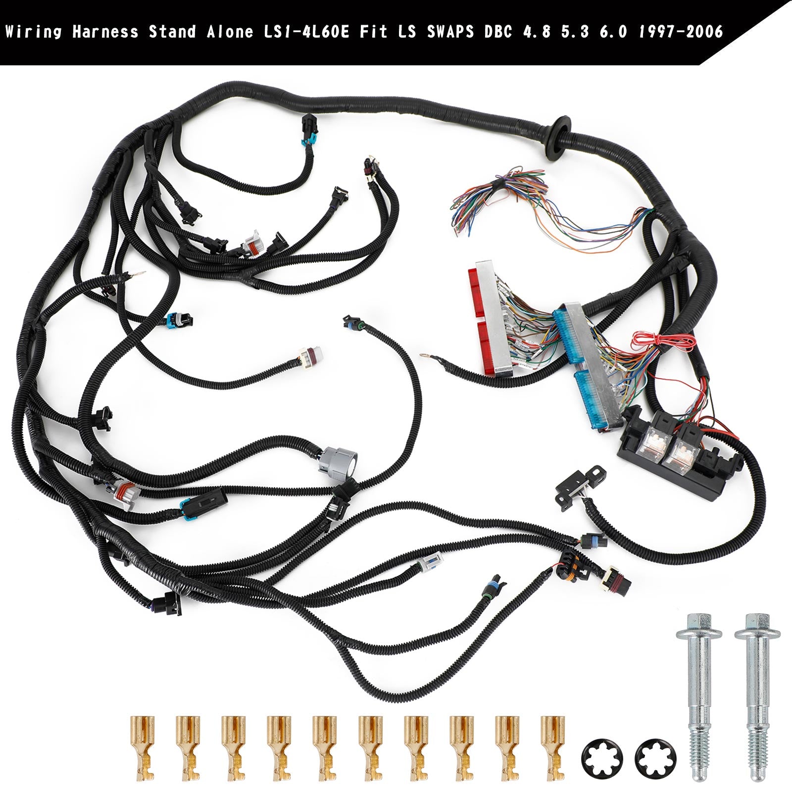 1997-2006 LS SWAPS DBC 4.8 5.3 6.0 faisceau de câbles autonome LS1-4L60E pour générique