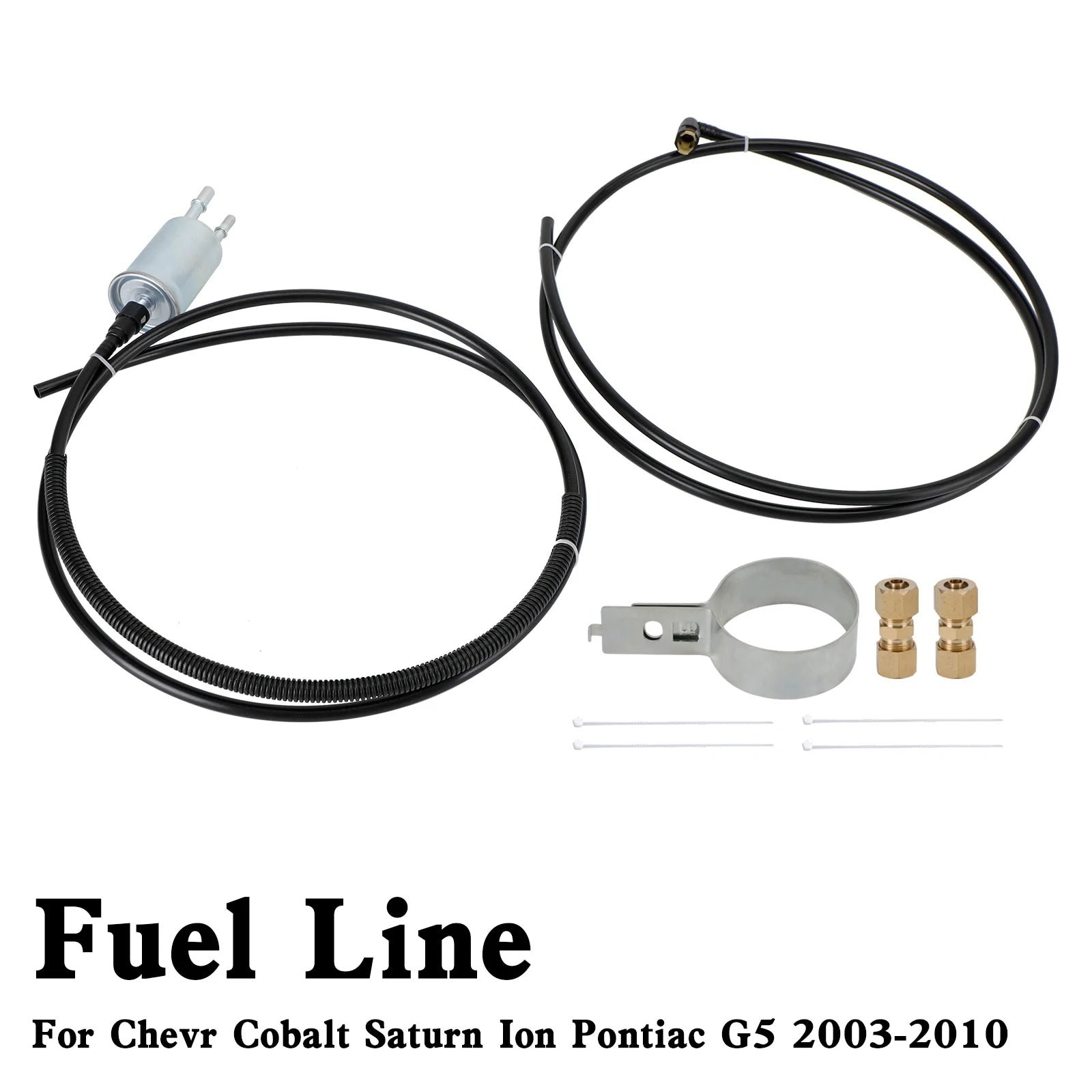 2003-2010 Chevrolet Cobalt Saturn Ion Pontiac G5 10pcs Nyon Fuel Line Kit NFR0002