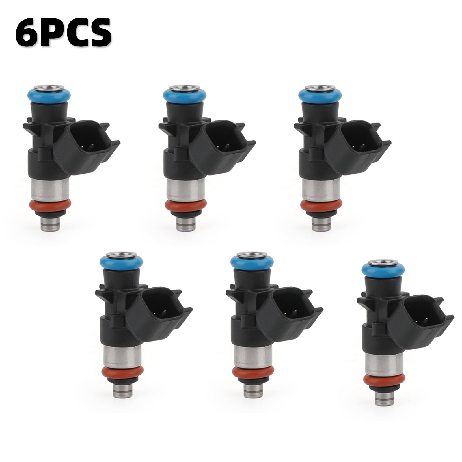 6pcs Fuel Injectors Fit Chrysler 12-17 Wranger 14-17 Ram 3.6L 0280158233 Generic