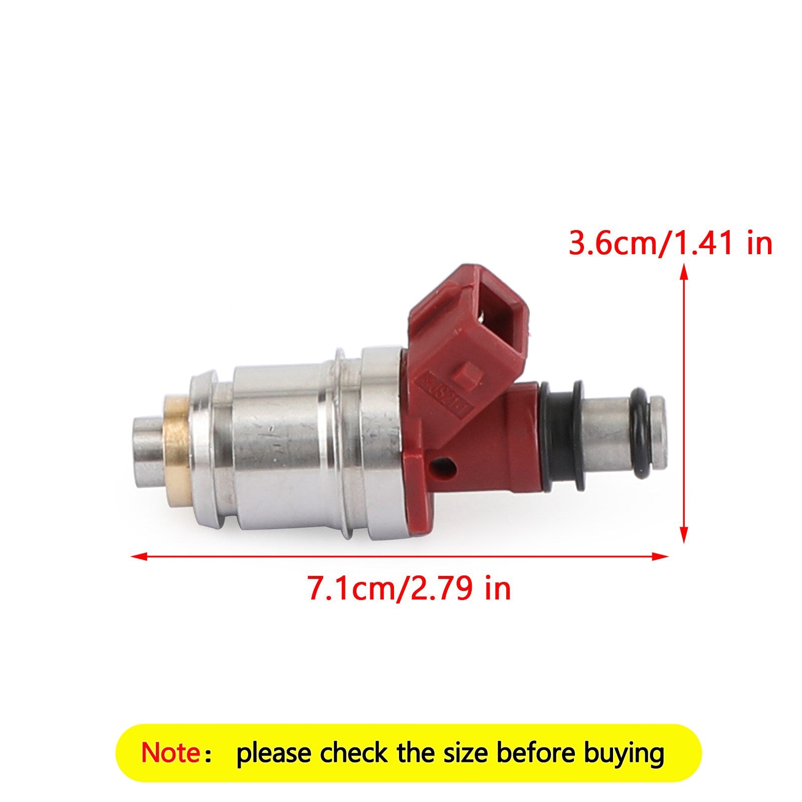 1Pcs Fuel Injectors 16600-86G00 Fit 1990-1995 Nissan Pickup D21 2.4L I4 Generic