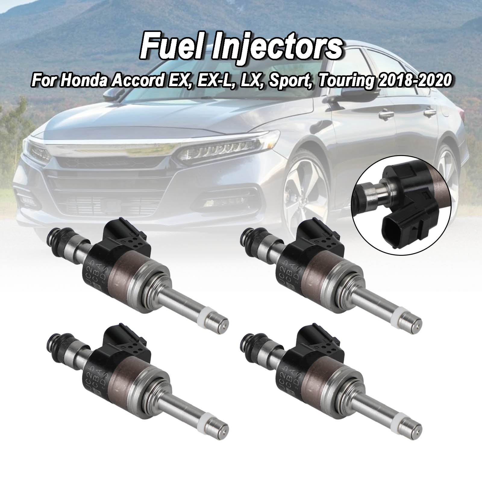 Honda Accord 2018-2020 CR-V 2017-2020 1,5 L 4 pièces injecteurs de carburant 16010-5PA-305