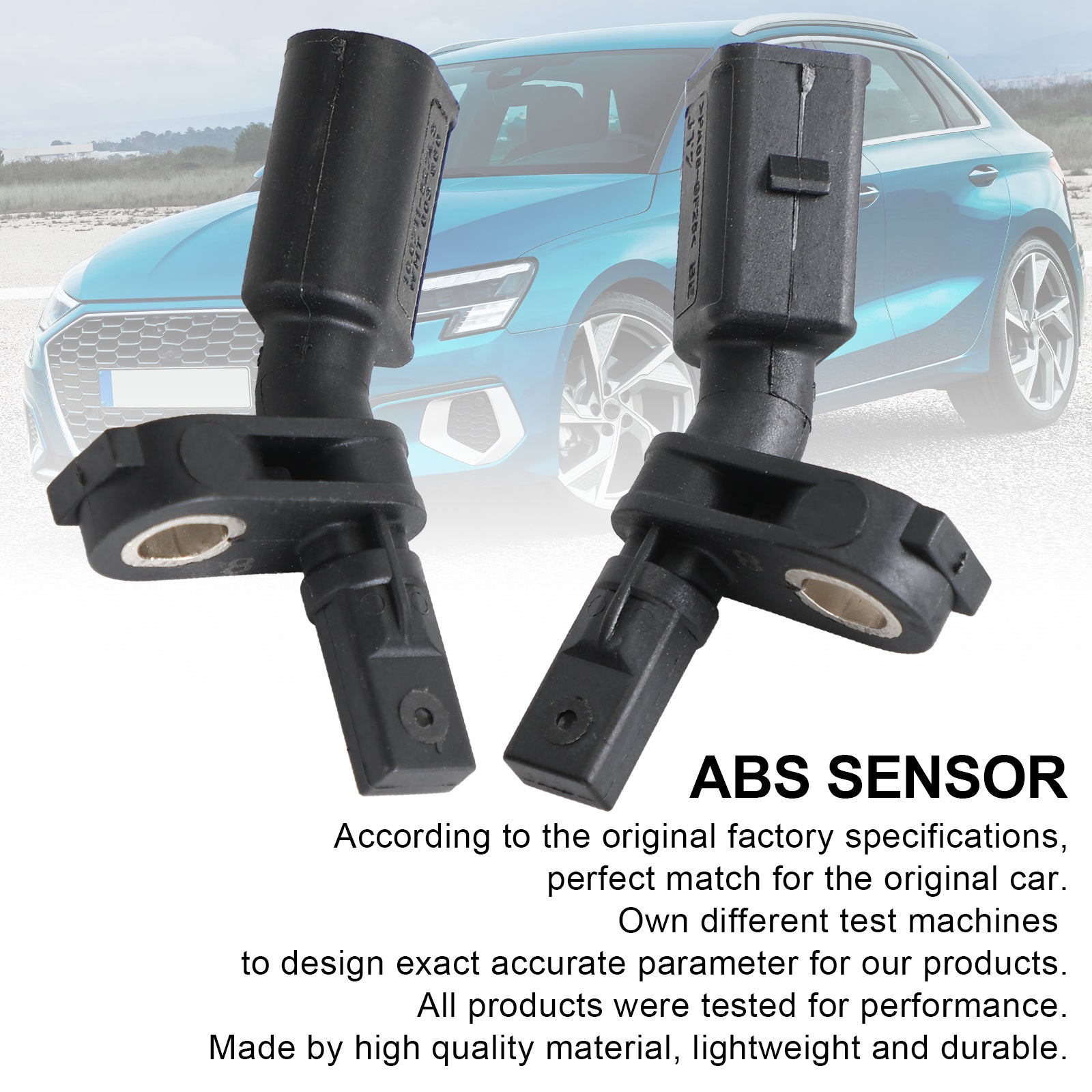 ABS Wheel Speed Sensor Front Left for Audi A3 VW Golf Skoda Fabia 6Q0927803A Generic