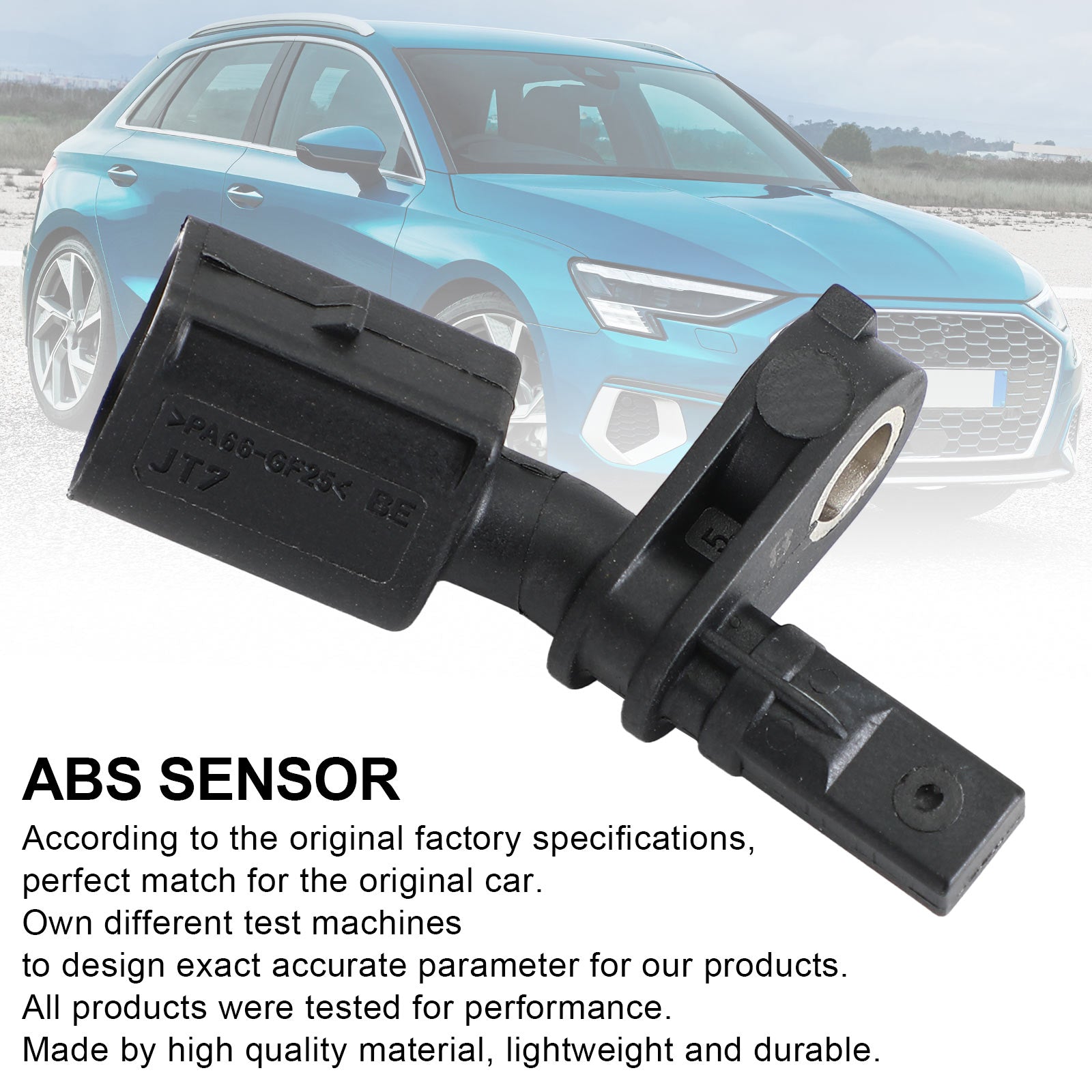 ABS Wheel Speed Sensor Front Left for Audi A3 VW Golf Skoda Fabia 6Q0927803A Generic