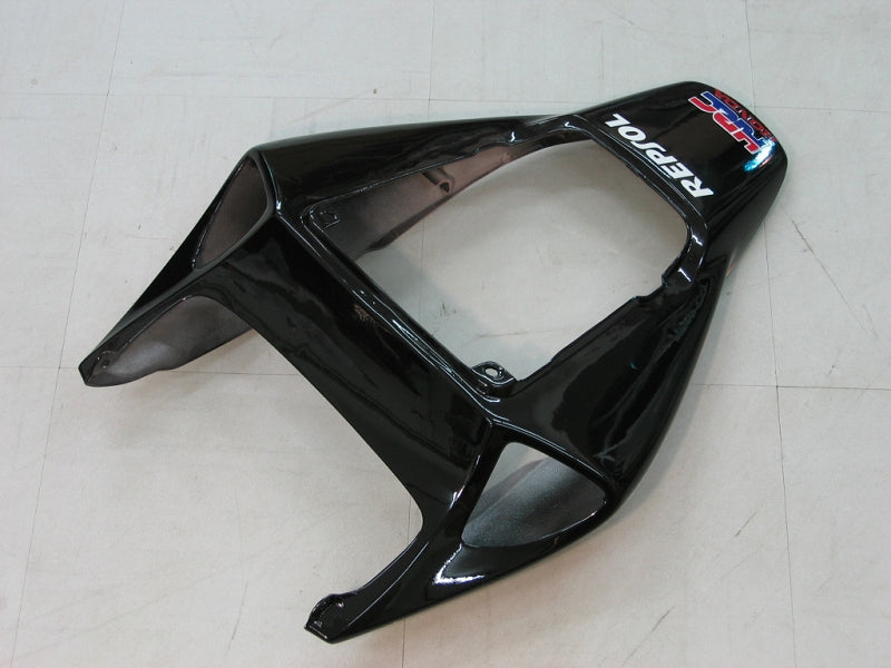 2004-2005 Honda CBR 1000 RR Amotopart Fairings Black Orange Repsol Racing Customs Fairing