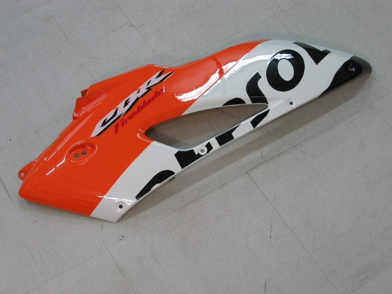 2004-2005 Honda CBR 1000 RR Carénages Amotopart Noir Orange Carénage Repsol Racing Customs