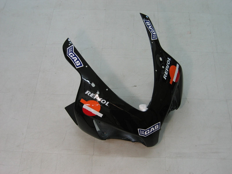 2004-2005 Honda CBR 1000 RR Carénages Amotopart Noir Orange Carénage Repsol Racing Customs