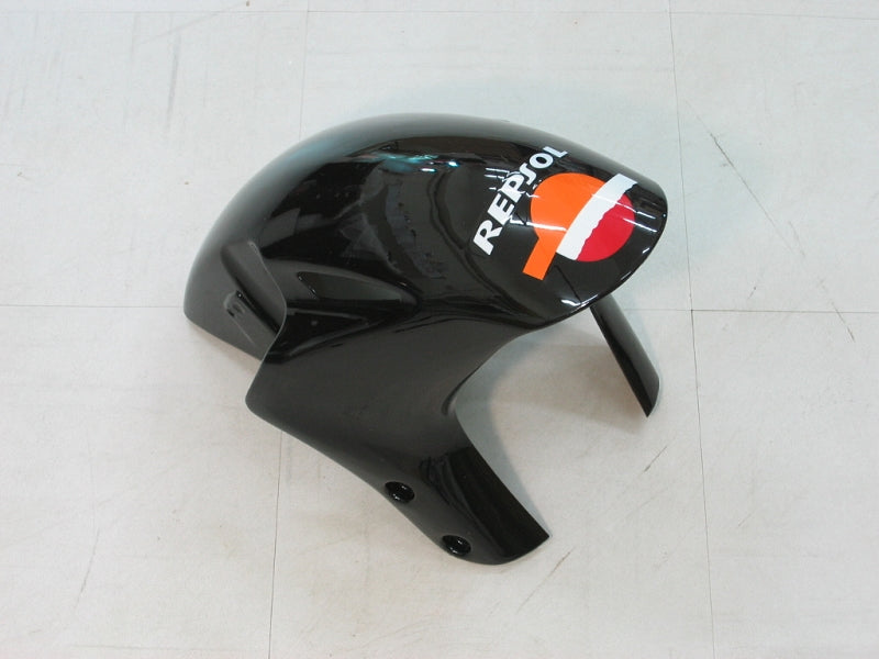 2004-2005 Honda CBR 1000 RR Amotopart Fairings Black Orange Repsol Racing Customs Fairing