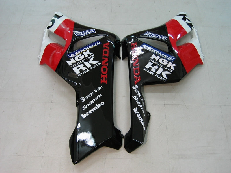 2004-2005 Honda CBR 1000 RR Carénages Amotopart Noir Orange Carénage Repsol Racing Customs