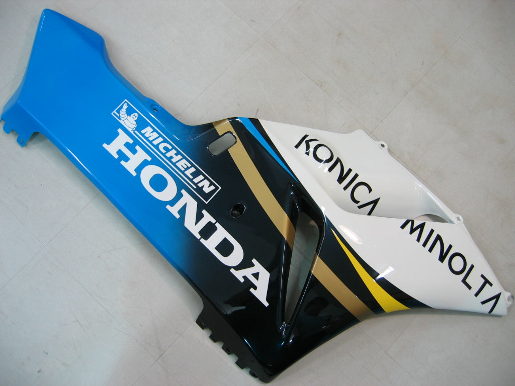 2004-2005 Honda CBR 1000 RR Carénages Amotopart Carénage personnalisé Konica Minolta Racing multicolore