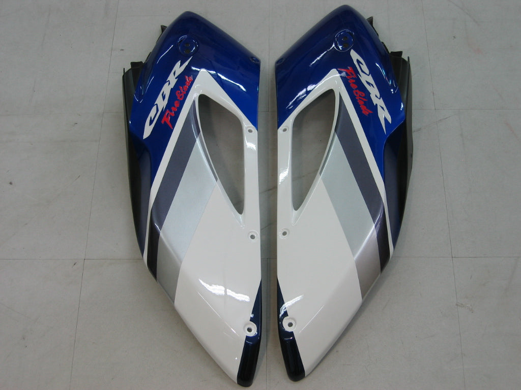 2004-2005 Honda CBR 1000 RR Amotopart Fairings White Blue Black CBR Racing Customs Fairing