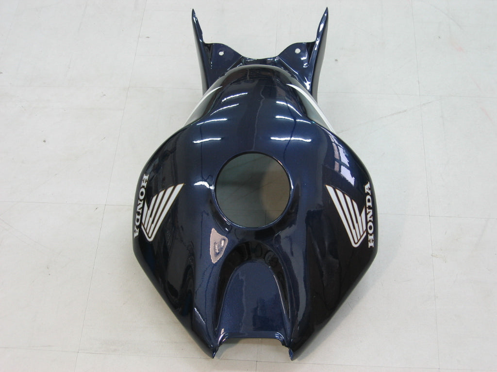 2004-2005 Honda CBR 1000 RR Amotopart stroomlijnkappen Wit Blauw Zwart CBR Racing Customs Kuip