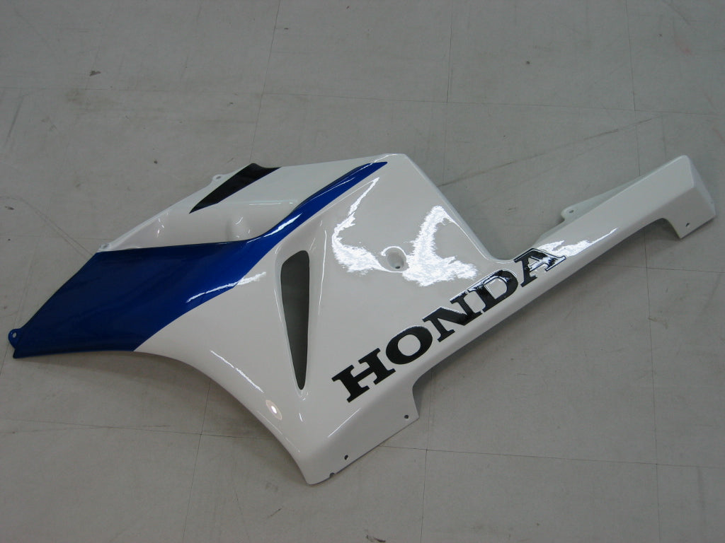 2004-2005 Honda CBR 1000 RR Carénages Amotopart Blanc Bleu Noir CBR Racing Customs Carénage