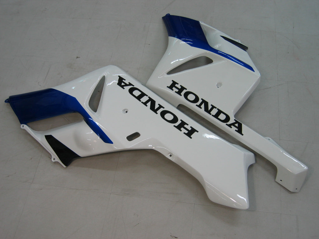 2004-2005 Honda CBR 1000 RR Amotopart Fairings White Blue Black CBR Racing Customs Fairing