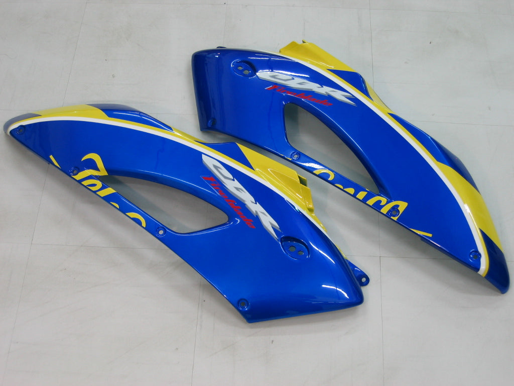 2004-2005 Honda CBR 1000 RR Amotopart Fairings Blue Checker Movistar Racing Customs Fairing