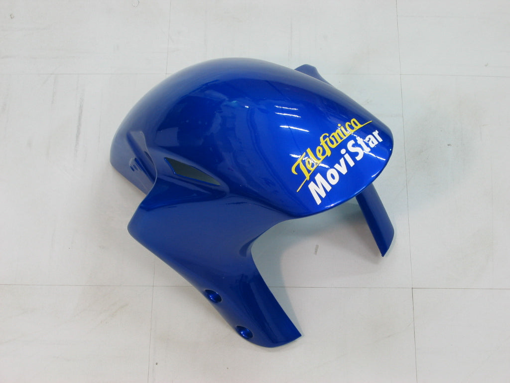 2004-2005 Honda CBR 1000 RR Carénages Amotopart Bleu Checker Movistar Racing Customs Carénage