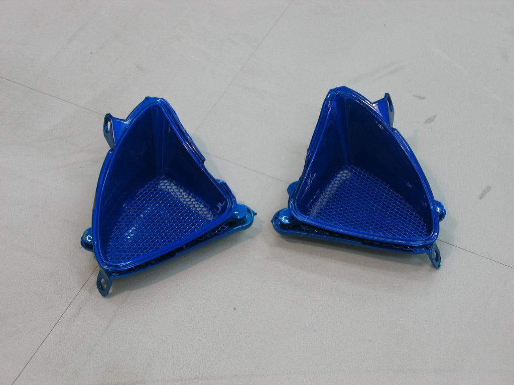 2004-2005 Honda CBR 1000 RR Amotopart stroomlijnkappen Blue Checker Movistar Racing Customs kuip