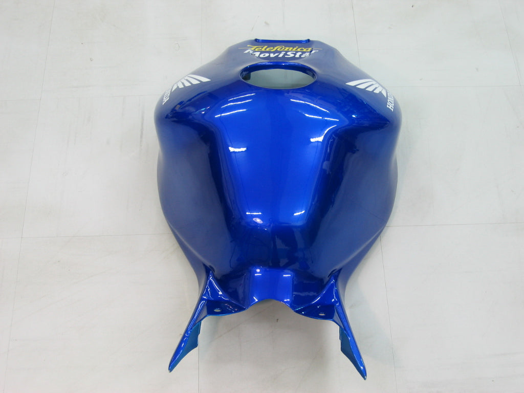 2004-2005 Honda CBR 1000 RR Carénages Amotopart Bleu Checker Movistar Racing Customs Carénage