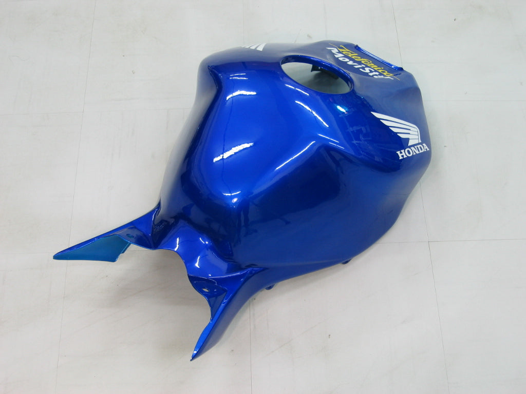 2004-2005 Honda CBR 1000 RR Amotopart stroomlijnkappen Blue Checker Movistar Racing Customs kuip