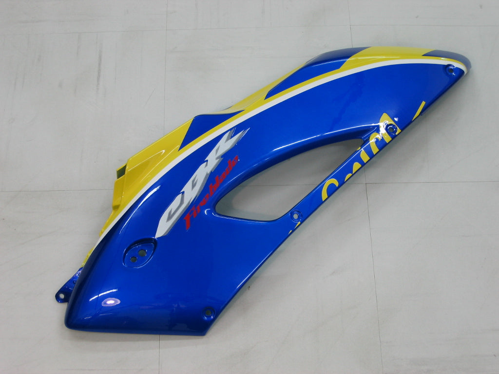 2004-2005 Honda CBR 1000 RR Amotopart stroomlijnkappen Blue Checker Movistar Racing Customs kuip