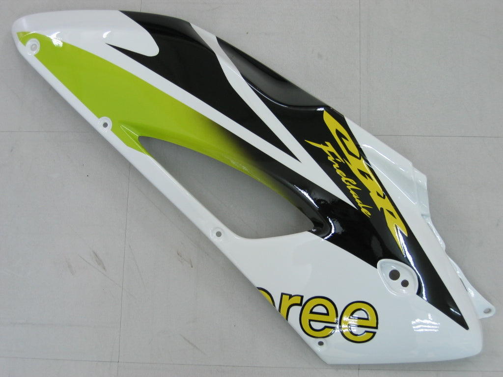 2004-2005 Honda CBR 1000 RR Amotopart Fairings White Black Hannspree Racing Customs Fairing