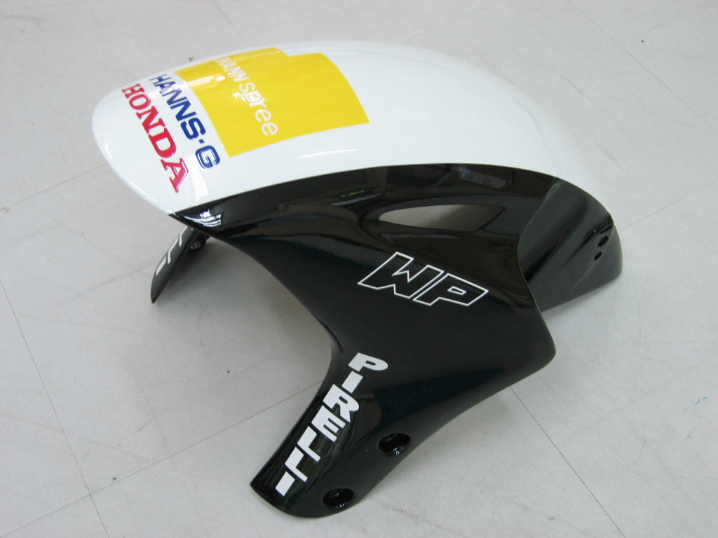 2004-2005 Honda CBR 1000 RR Amotopart Fairings White Black Hannspree Racing Customs Fairing