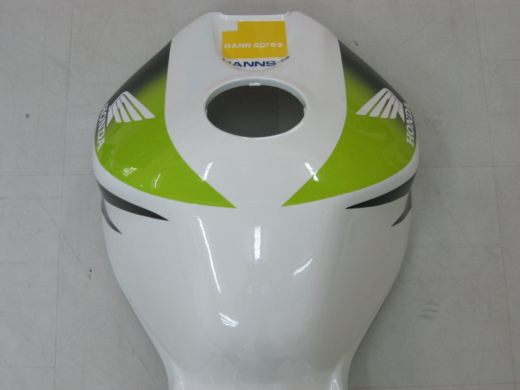 2004-2005 Honda CBR 1000 RR Carénages Amotopart Blanc Noir Carénage des douanes Hannspree Racing