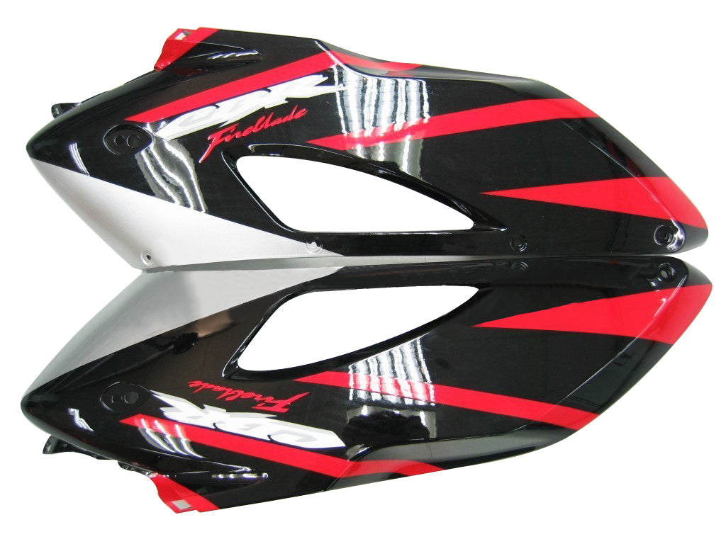 2004-2005 Honda CBR 1000 RR Carénages Amotopart Rouge Argent Noir CBR Racing Customs Carénage