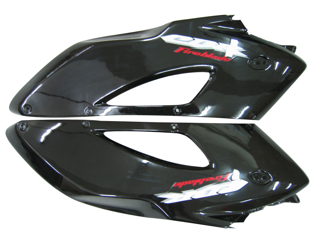 2004-2005 Honda CBR 1000 RR Carénages Amotopart Noir Argent CBR Racing Customs Carénage