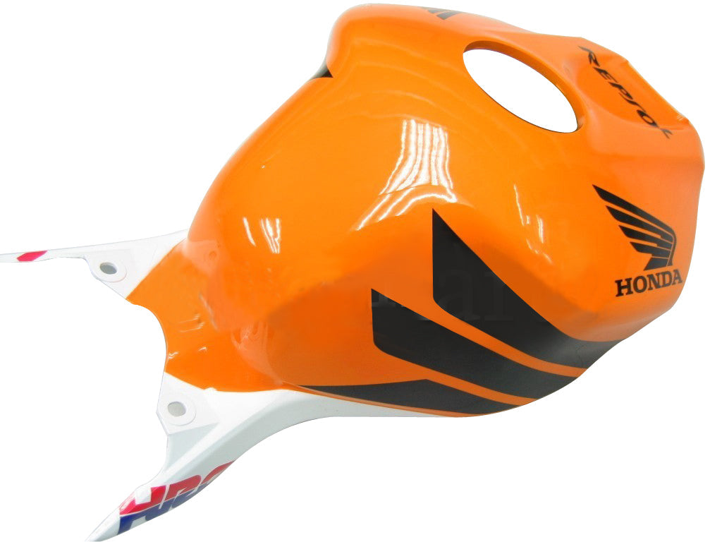 2004-2005 Honda CBR 1000 RR Carénages Amotopart Blanc Orange Carénage Repsol Racing Customs