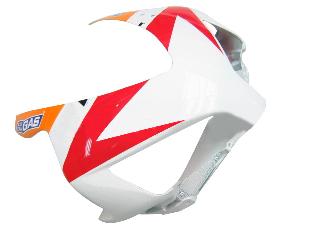 2004-2005 Honda CBR 1000 RR Carénages Amotopart Blanc Orange Carénage Repsol Racing Customs