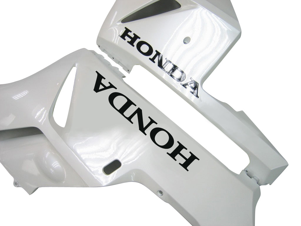 2004-2005 Honda CBR 1000 RR Carénages Amotopart Blanc Métallisé Argent CBR Racing Customs Carénage