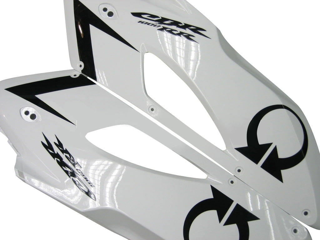 2004-2005 Honda CBR 1000 RR Carénages Amotopart Blanc Noir Carénage des douanes Honda Racing