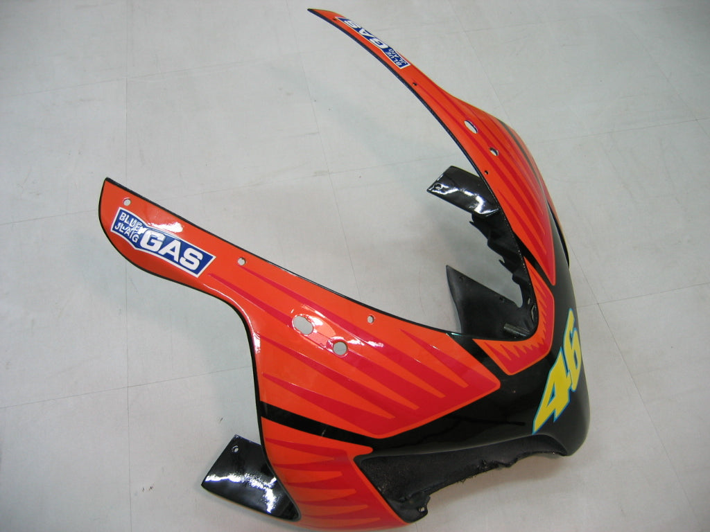 2004-2005 Honda CBR 1000 RR Zwart Groen Valentino Rossi Racing Amotopart stroomlijnkappen